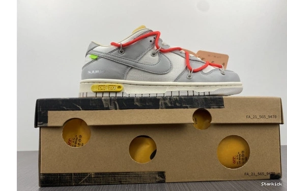 Nike 6 Dunk Low O-W Lot DM1602-110 0329